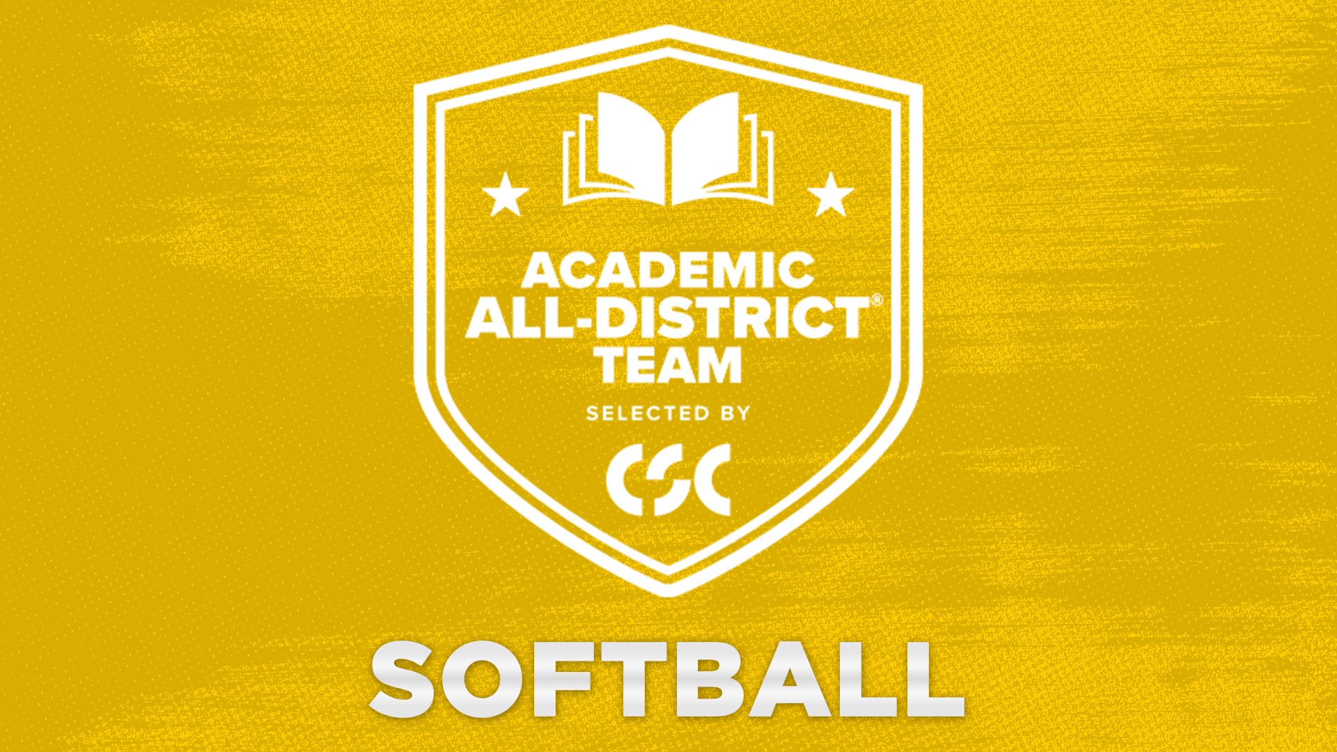 CSC Academic All-District (softball)