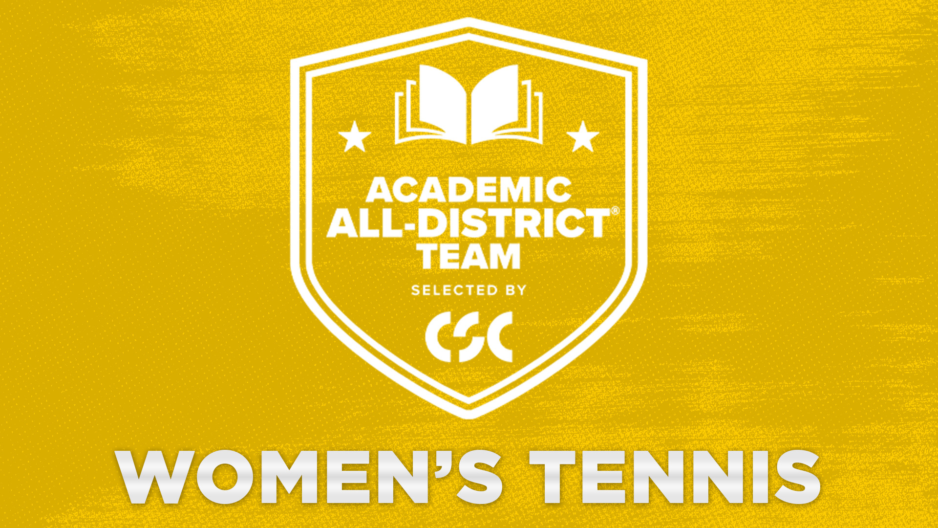 2026 CSC Academic All-District (Women's Tennis)