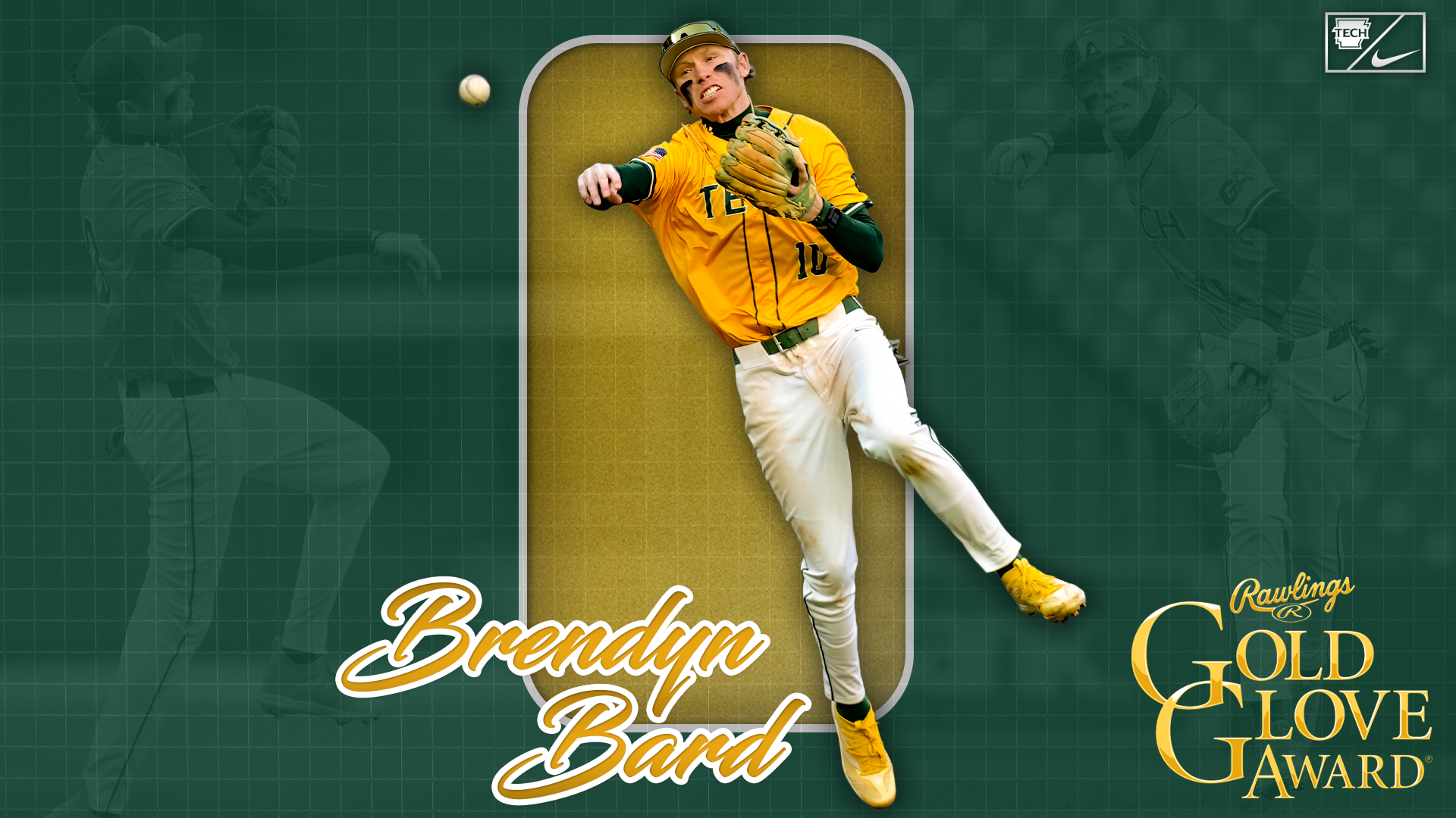 Brendyn Bard Rawlings Gold Glove Award (2026)