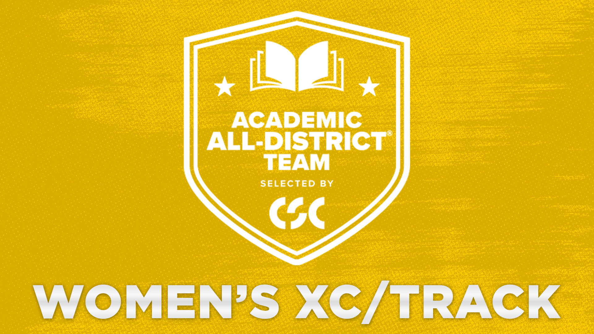 2025-26 CSC Academic All-District (women's XC/Track)