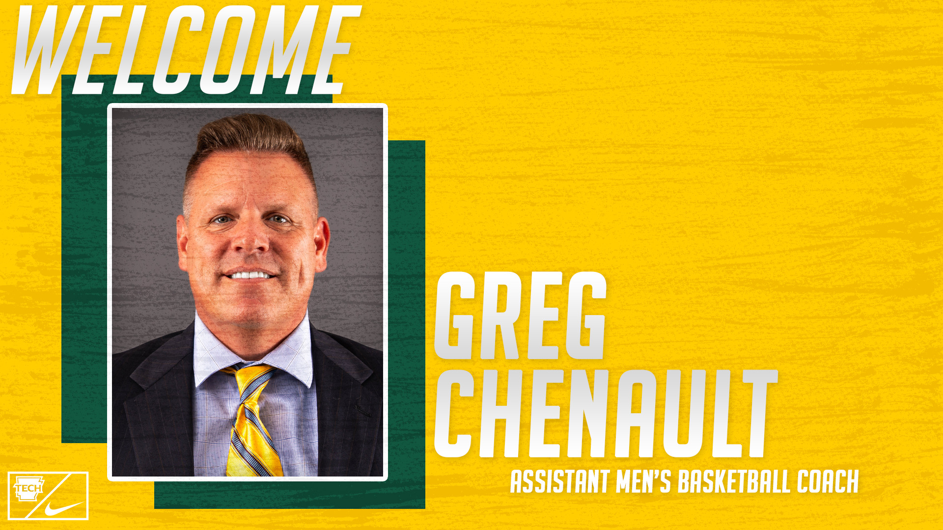 Greg Chenault hire graphic