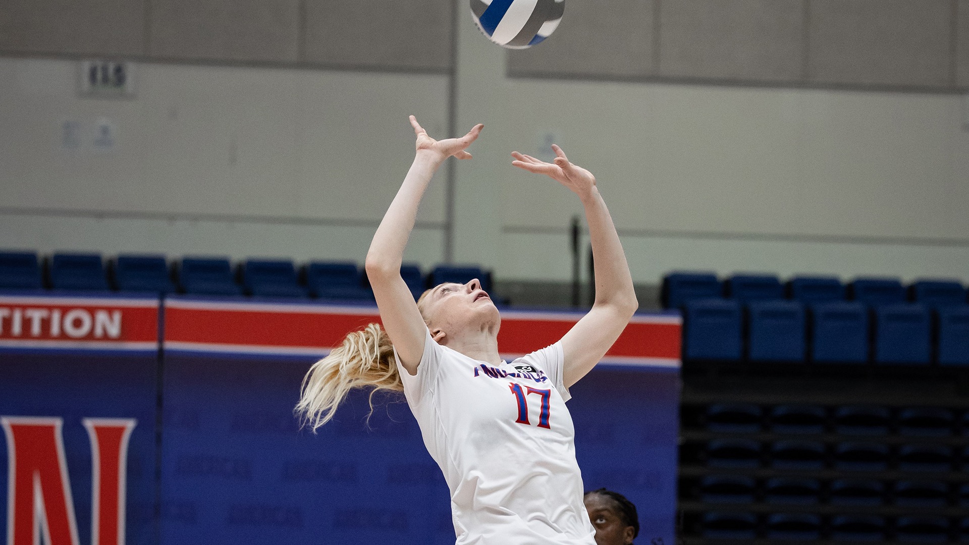 Volleyball Drops a Tight, FiveSet Match at Navy American University