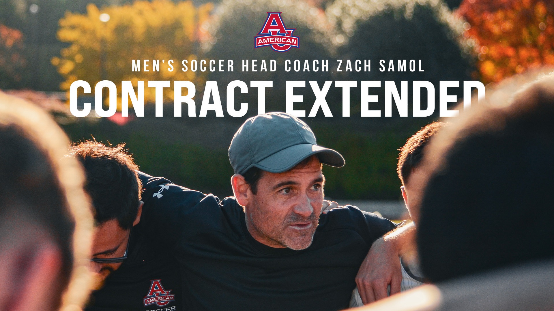 men's soccer coach Zach Samol's contract extended at American