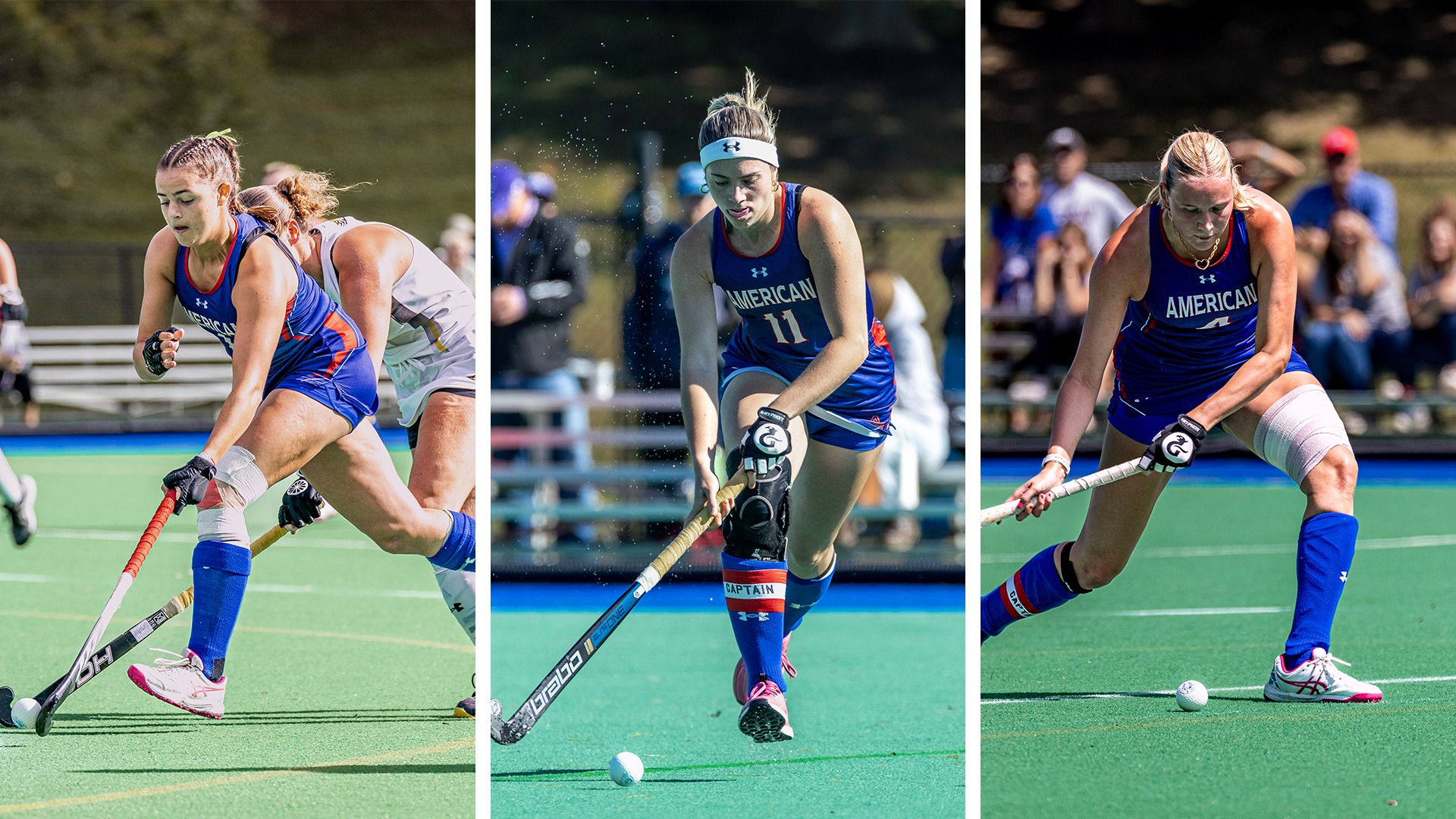 Side-by-side photos of Jordan Reicher, Agustina Roffo, Sophie Willemse.