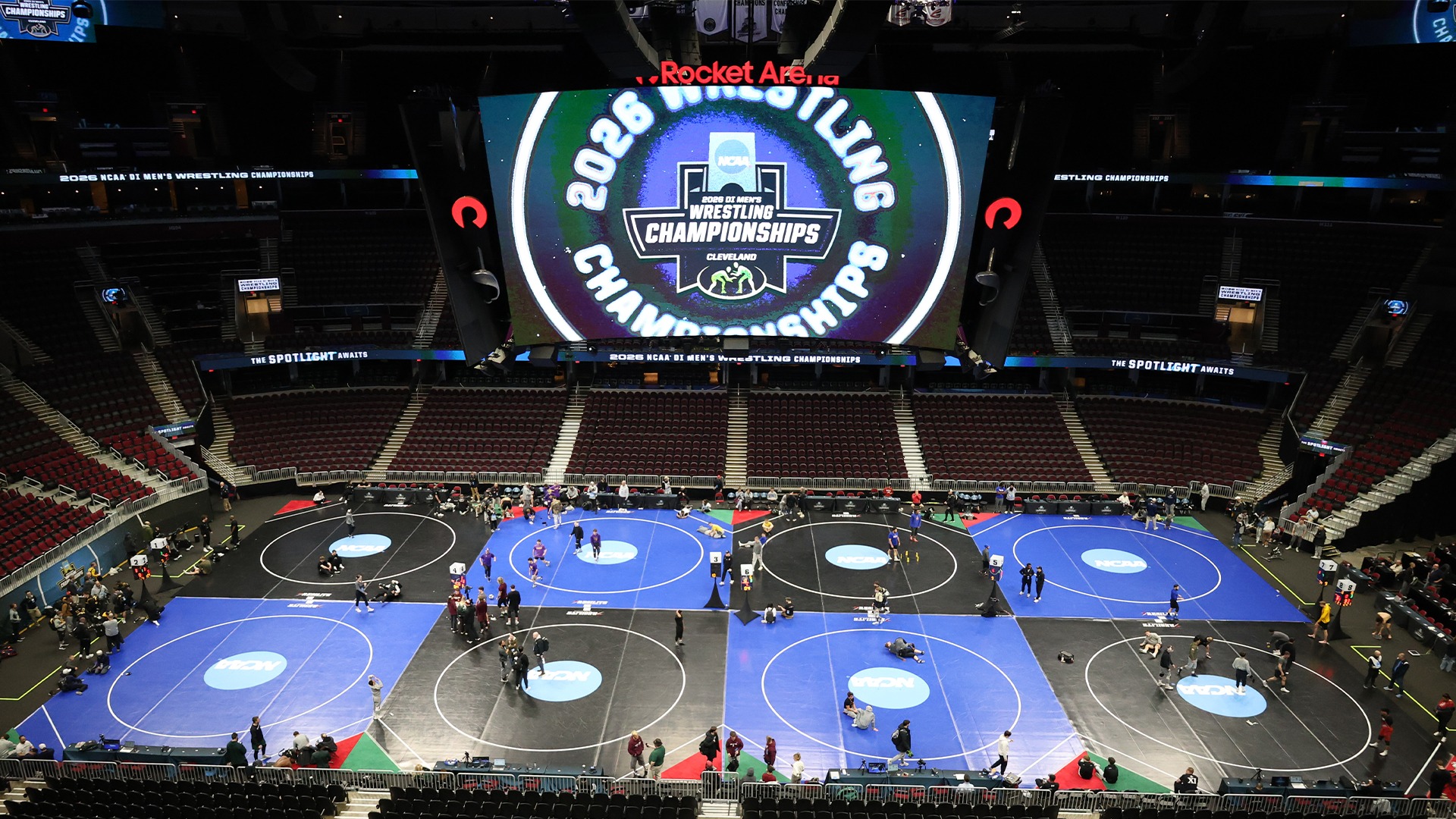 The NCAA Championships in Cleveland