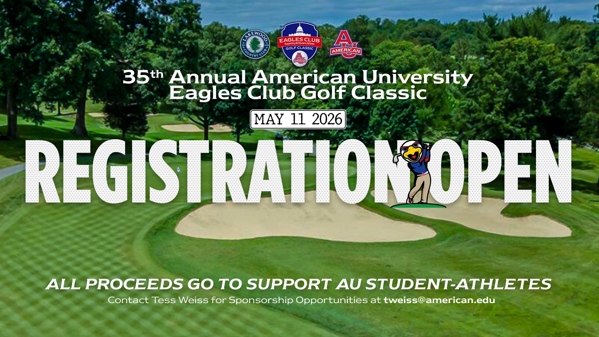 35th annual Eagles Club Golf Classic on May 11, 2026