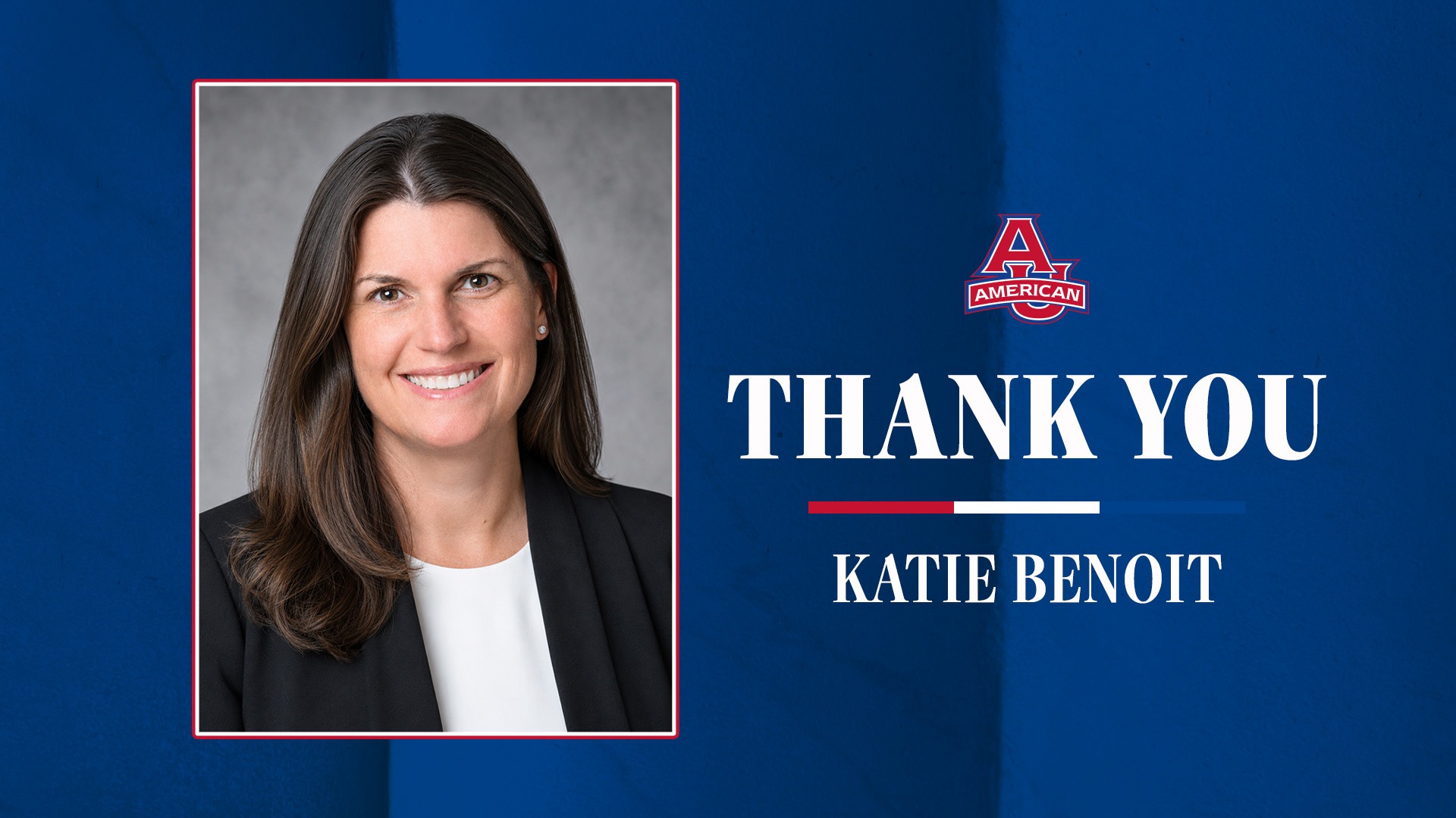 Thank you, Katie Benoit