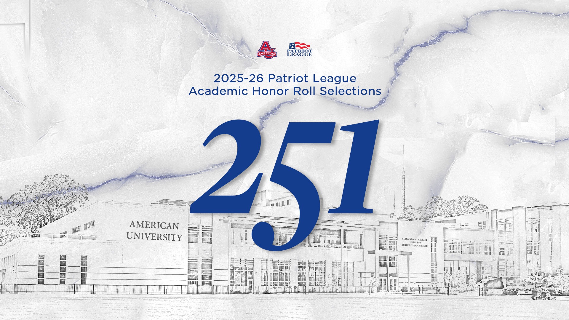 251 Patriot League Academic Honor Roll selections in 2025-26