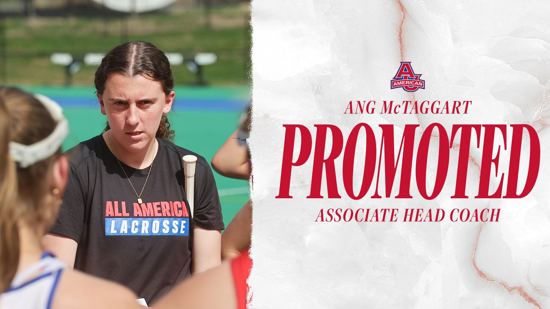Ang McTaggart promoted to Associate Head Coach.