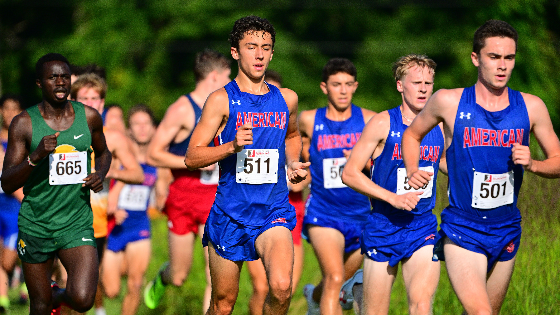 Marcus Valenzuela racing at the Spider Alumni Open