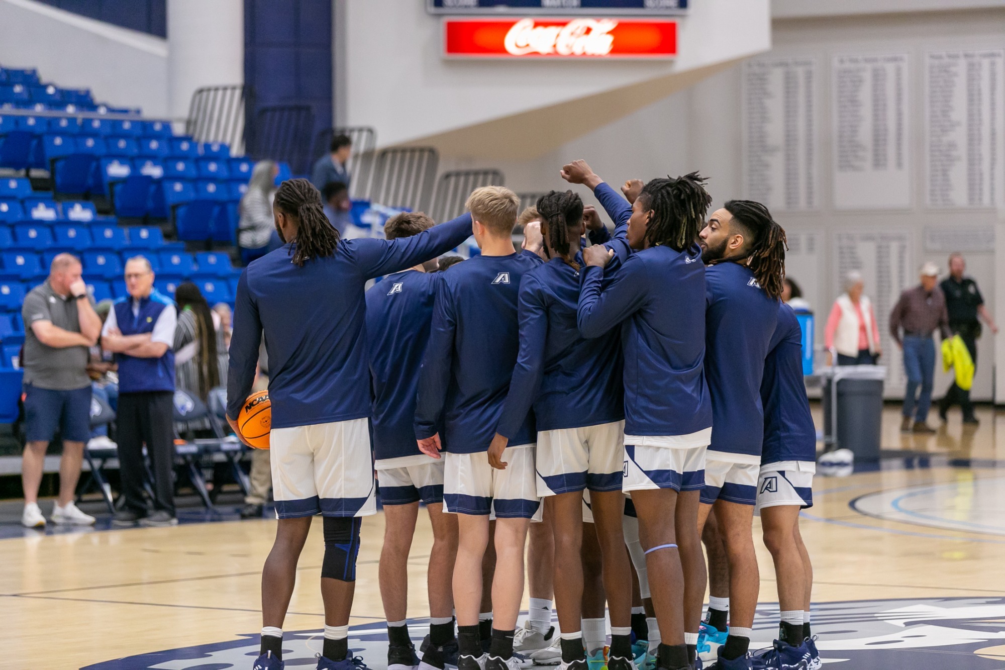 No. 12 Augusta Men's Basketball Dominates Reinhardt 9049 Augusta
