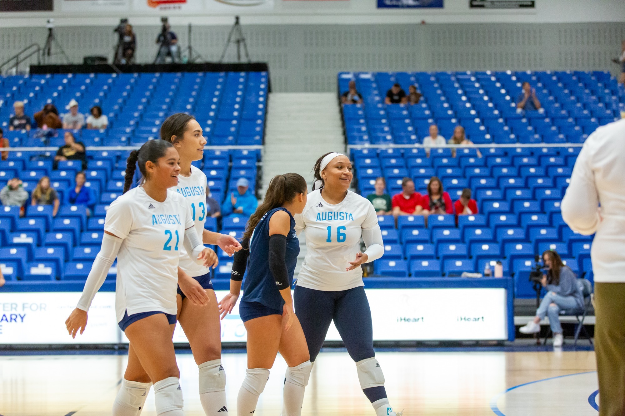 Augusta Volleyball Cruises Past Flagler to Complete Weekend Sweep