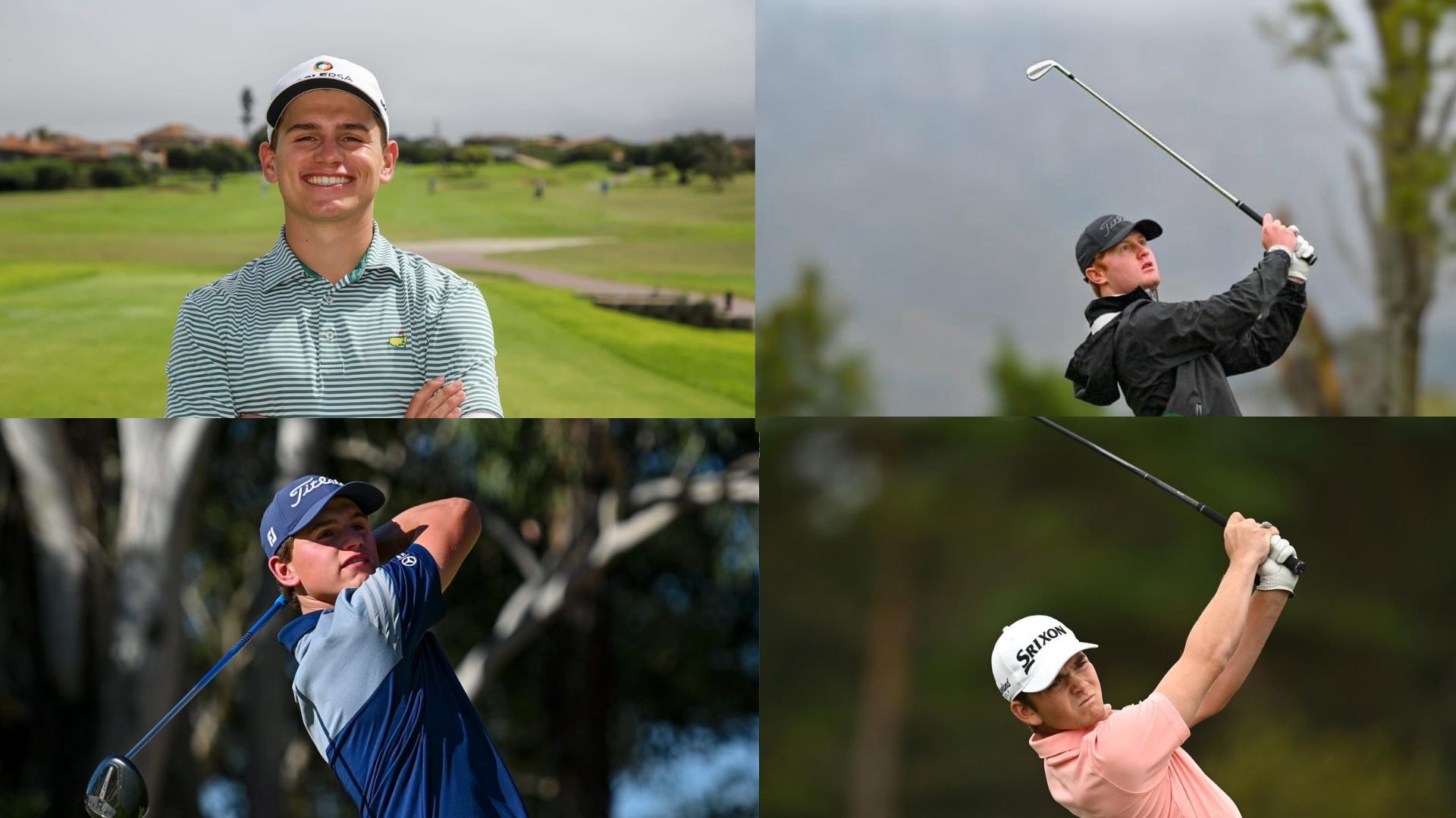 Four Augusta golfers sign
