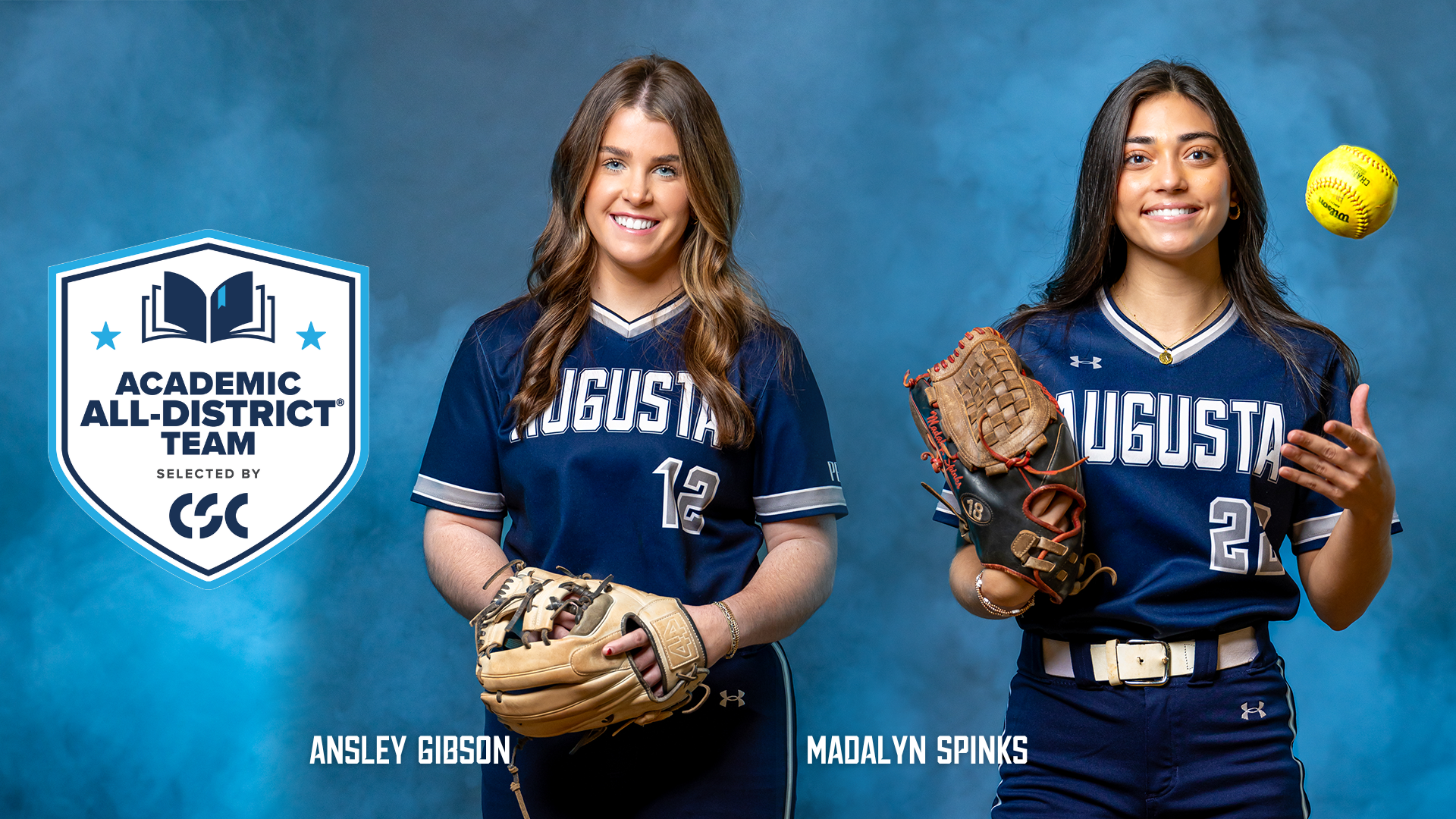 Spinks and Gibson Named CSC Academic All-District