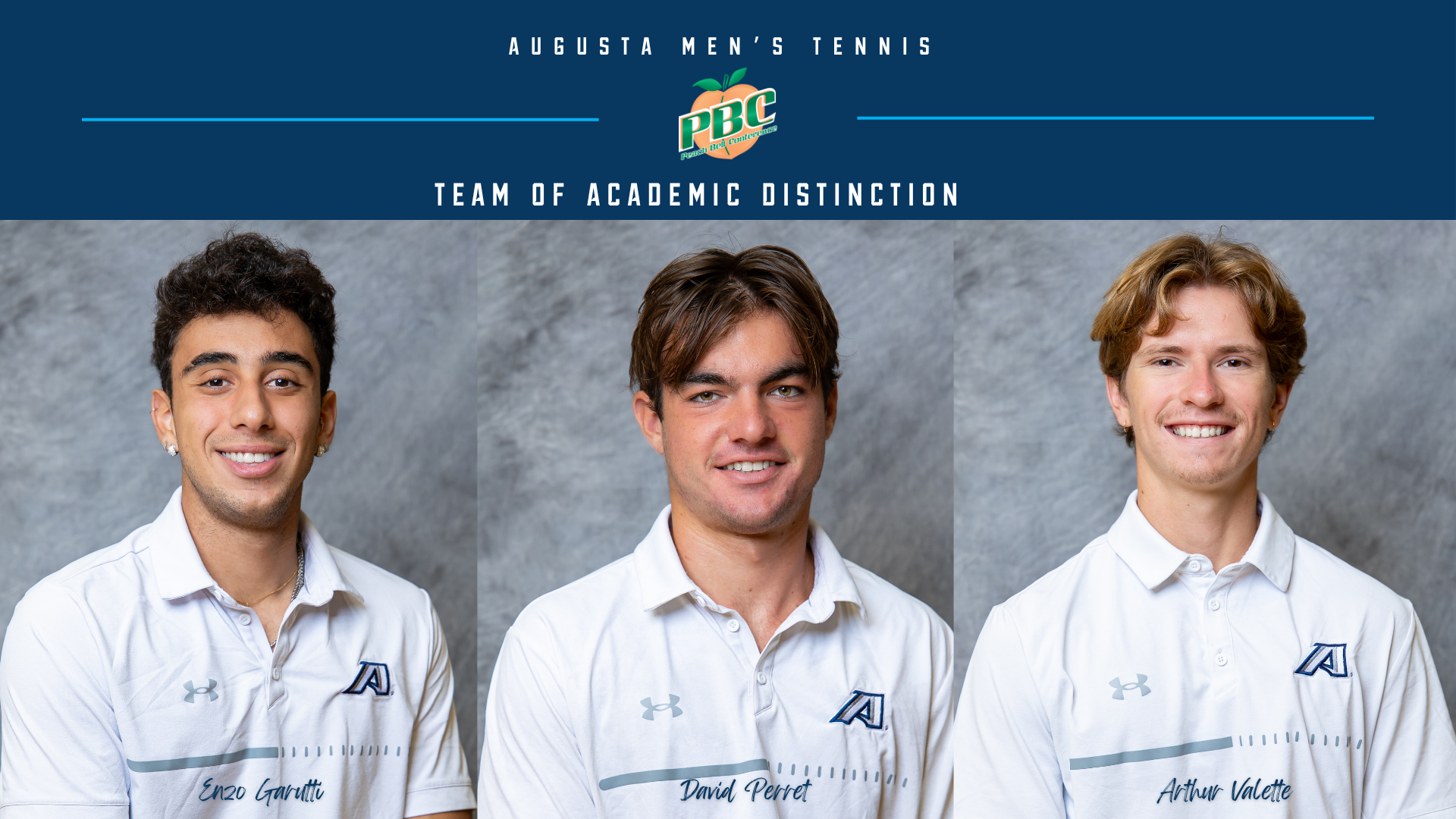 men tennis 2025 PBC team of academic distinction 