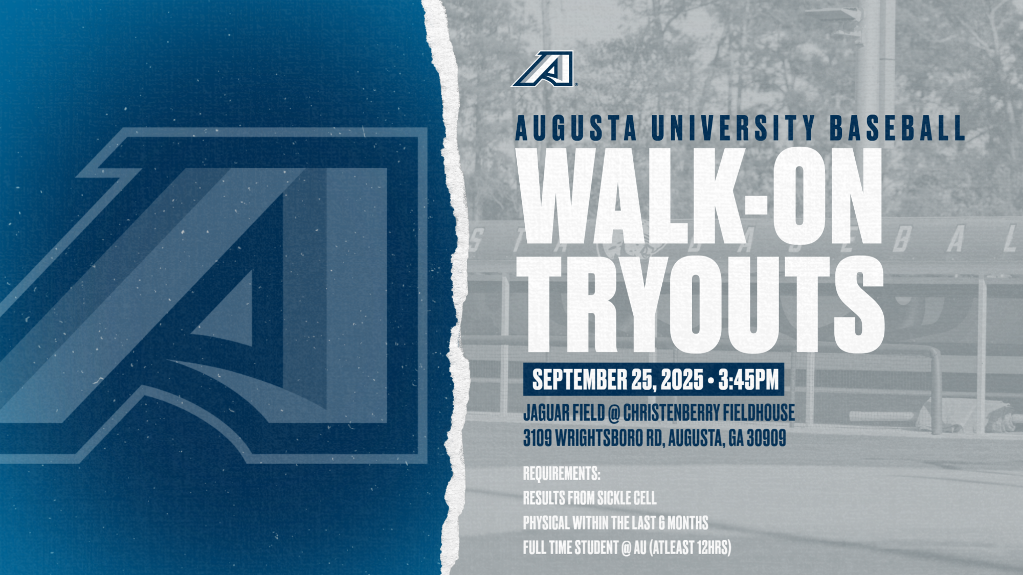 Walk on Tryouts