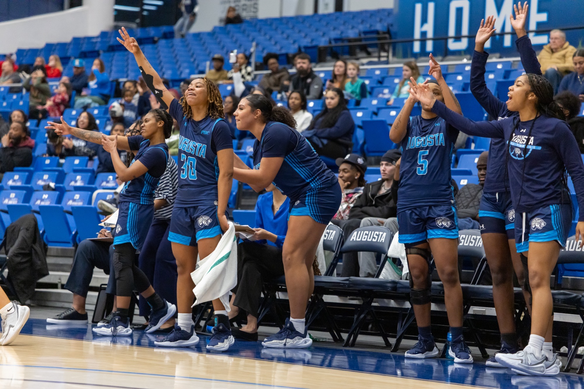 Augusta Women's Basketball Team