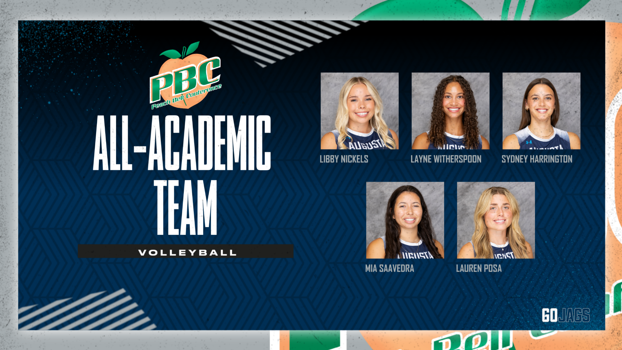 PBC Volleyball all-academic