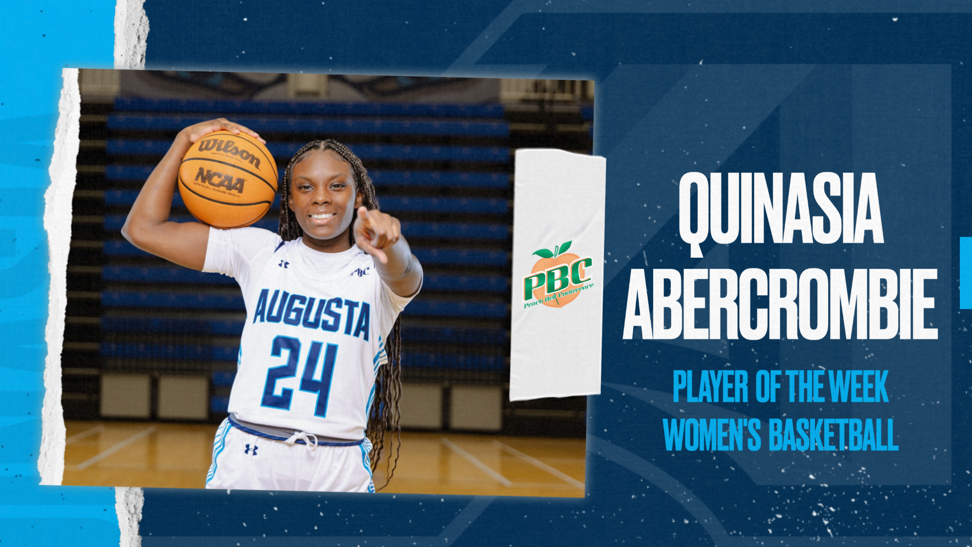 Quinasia Abercrombie Named PBC Player of the Week
