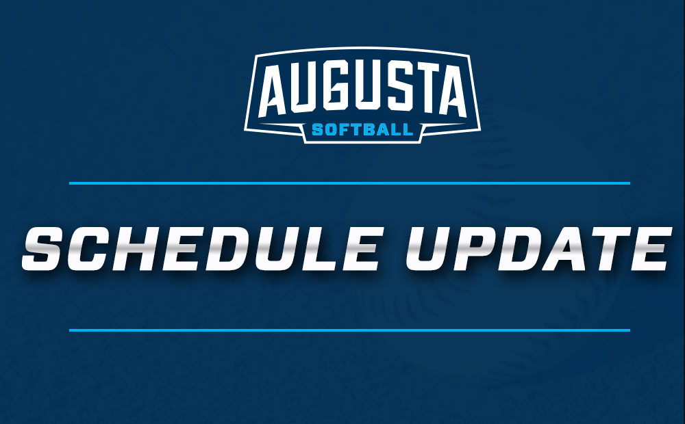 Softball Schedule Update
