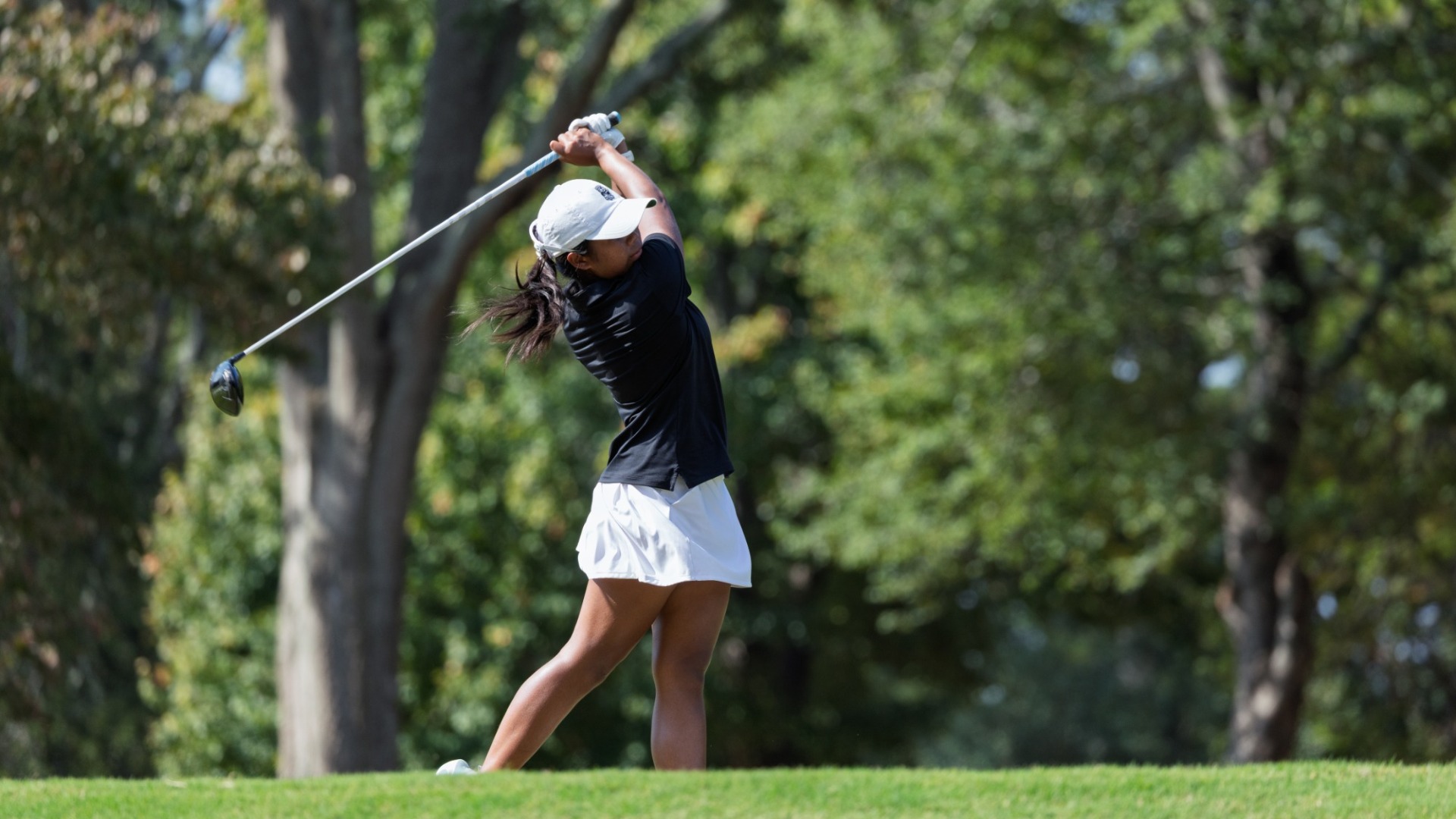 Puntita Pawichai tees off