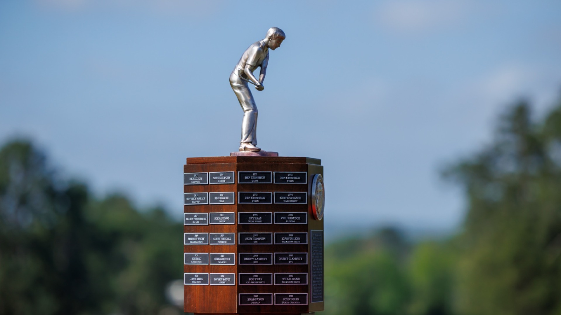 Haskins Award Trophy