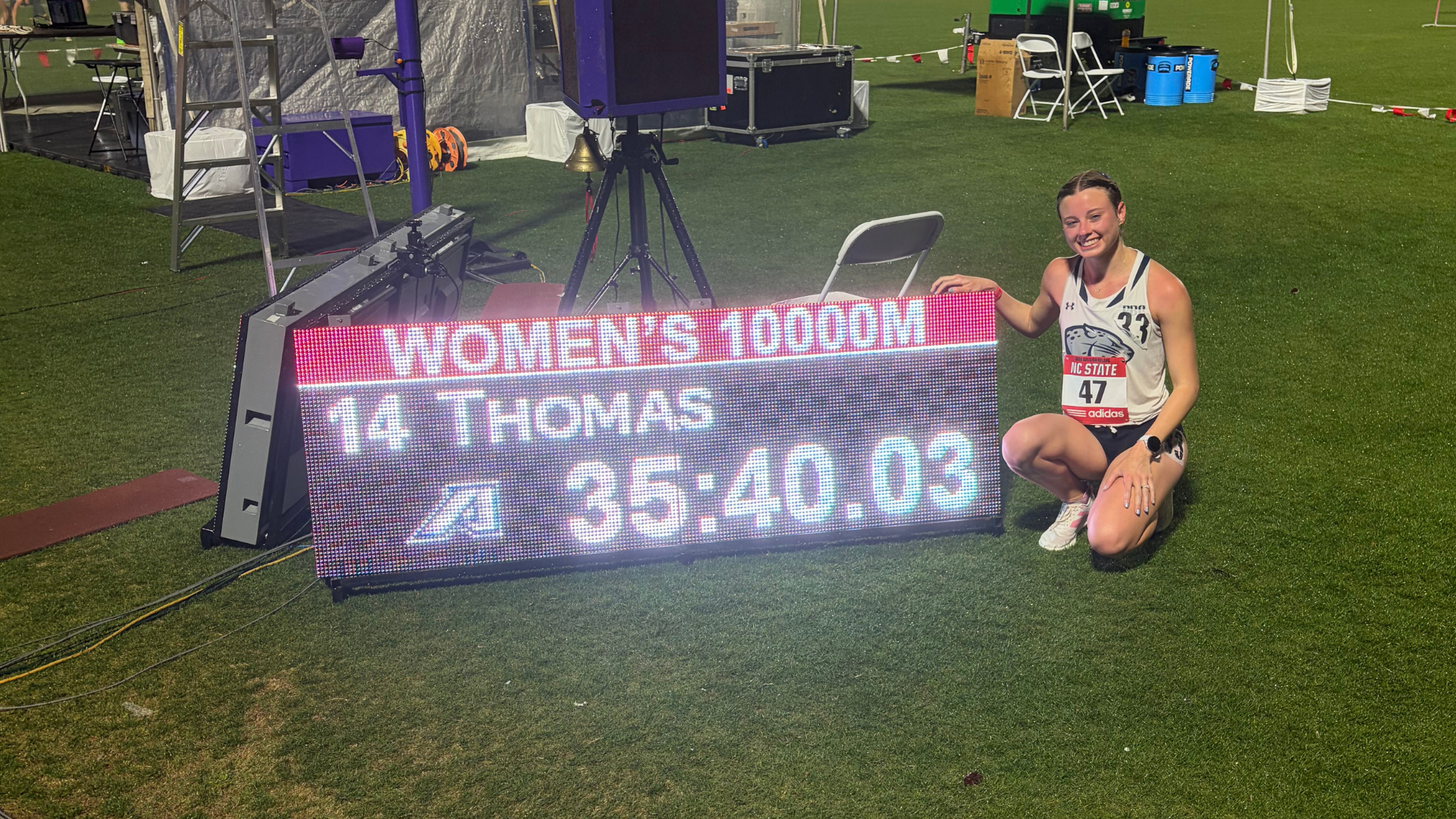 Madison Thomas Shatters PBC Record