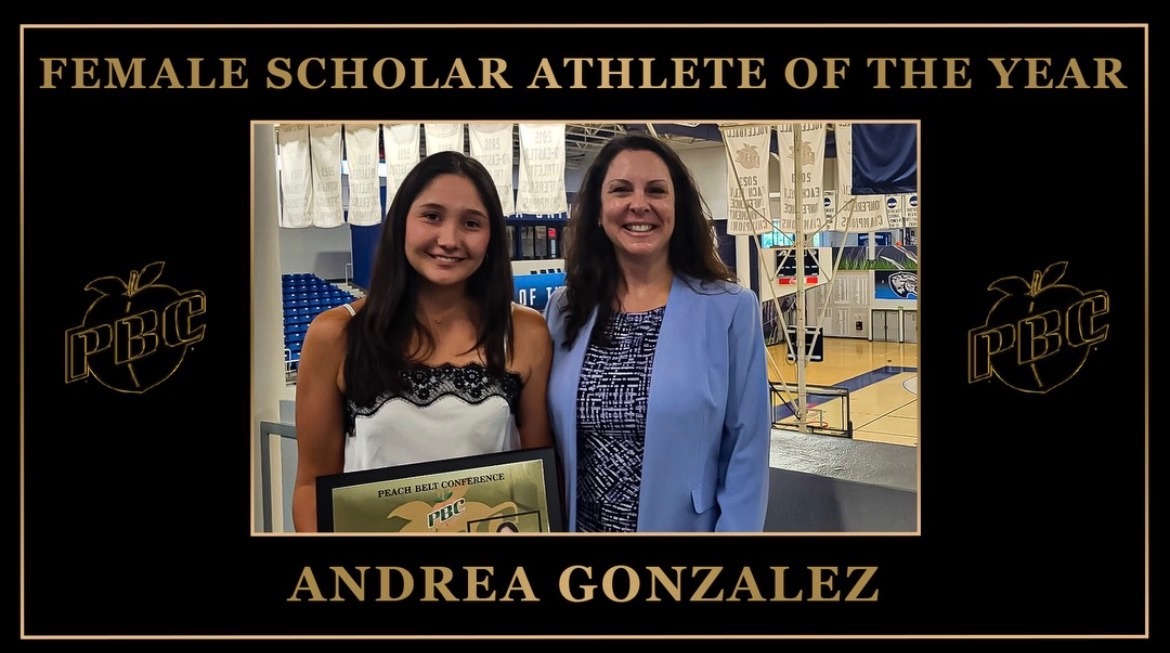 Andrea Gonzalea PBC Female Student Athlete of the Year
