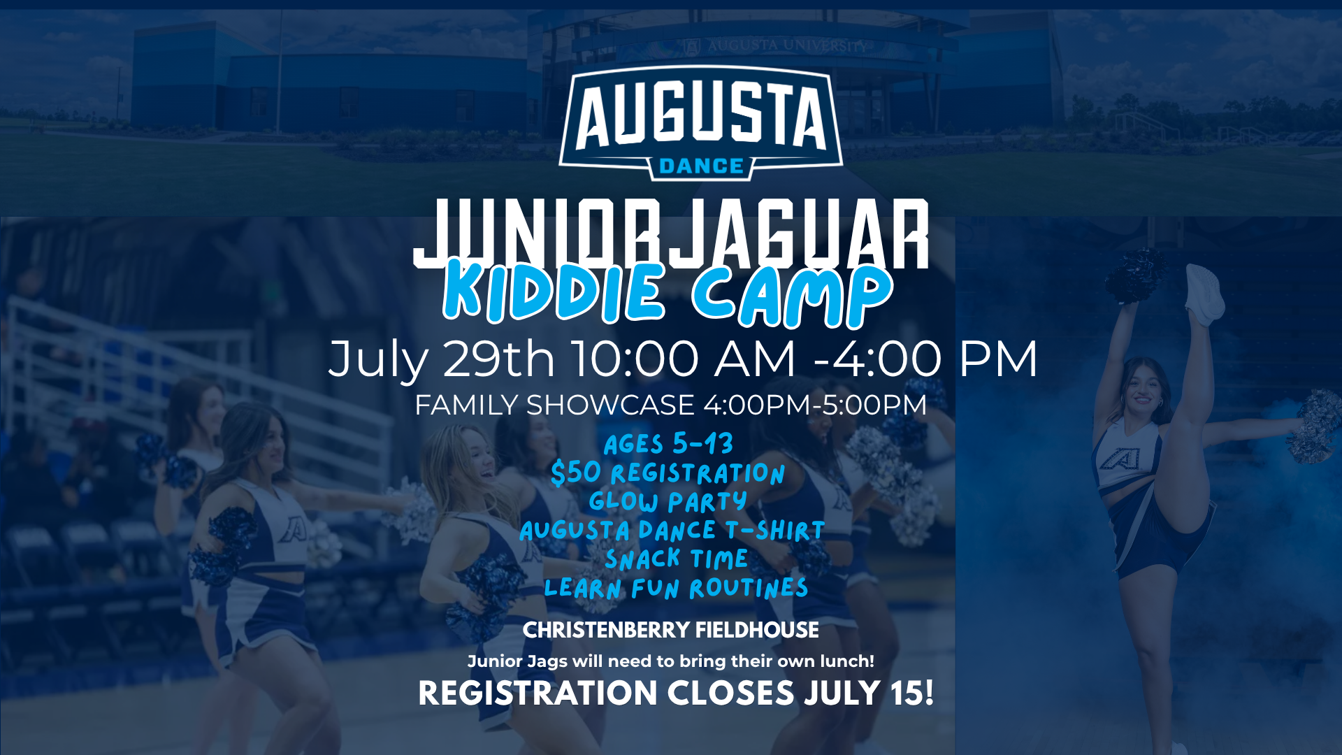 Junior Jaguar Kiddie Camp 2026