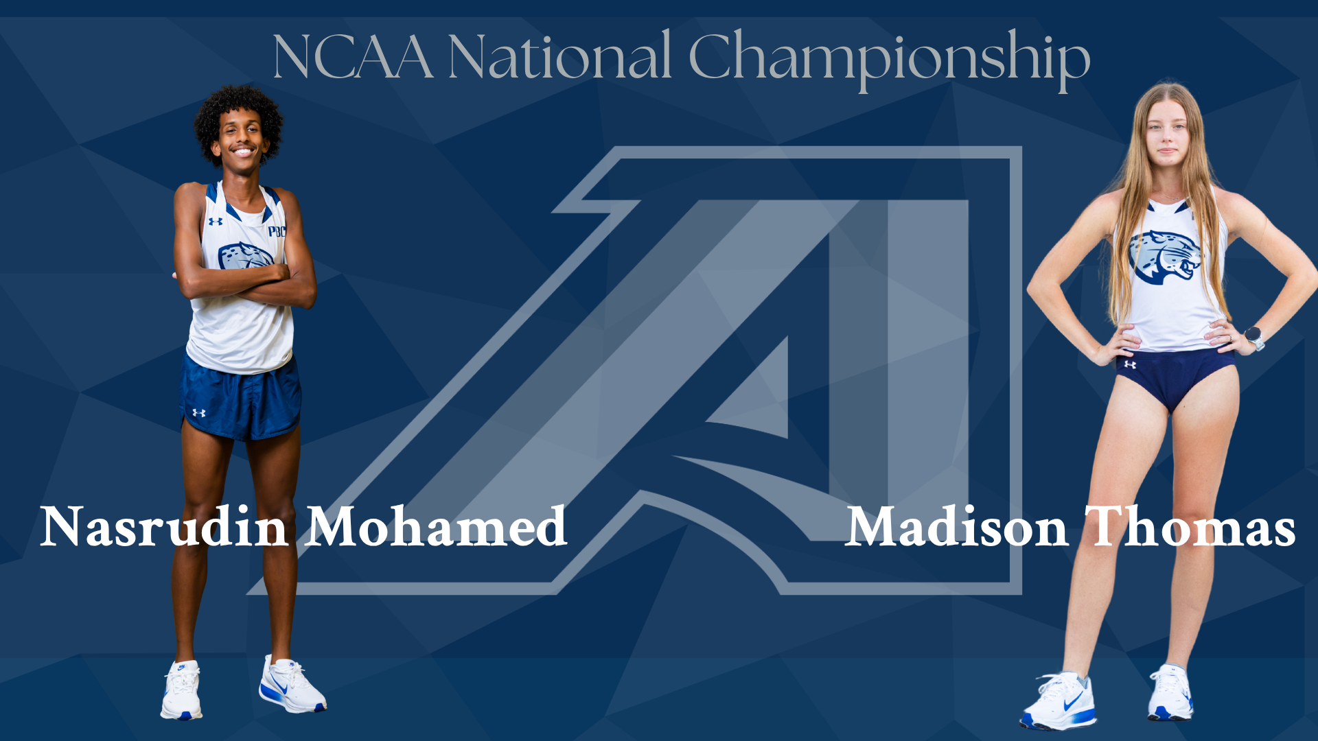 Thomas and Mohamed compete in NCAAs
