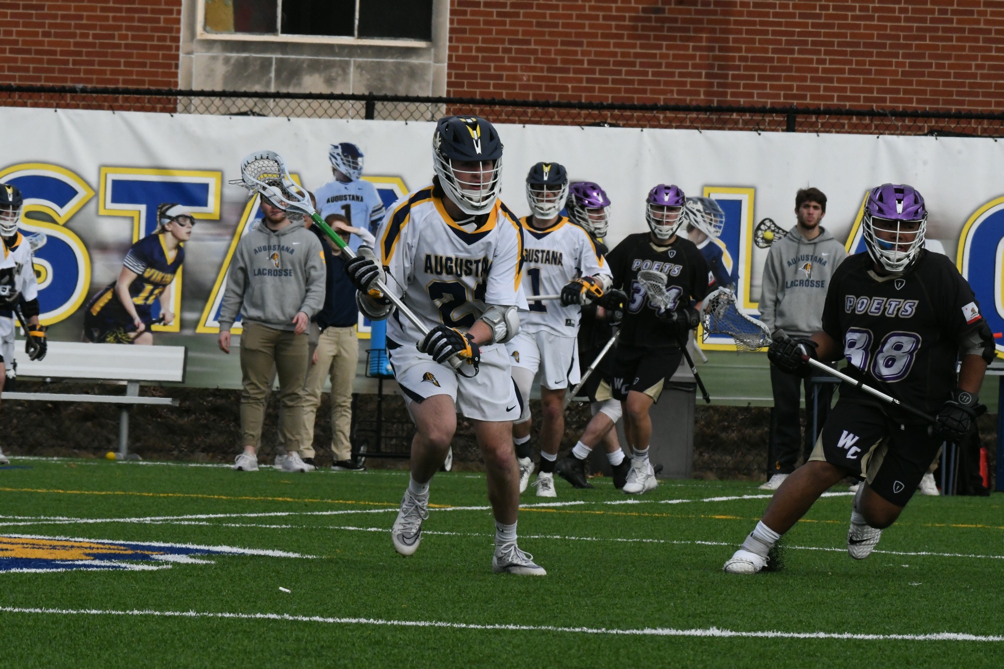 Men's lacrosse falls at Sewanee Augustana College Athletics