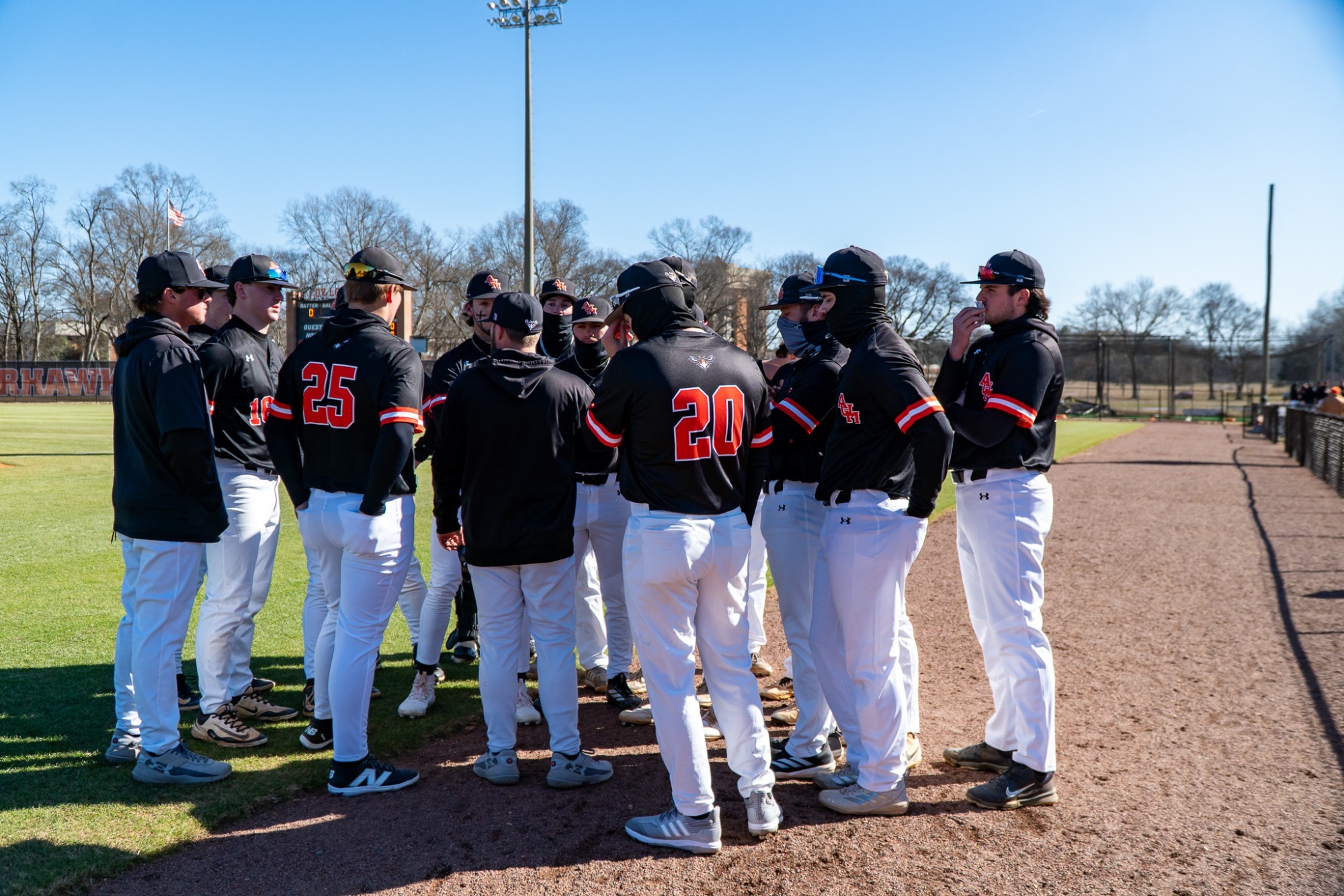 Baseball Huddle vs Young Harris (Game 3)
