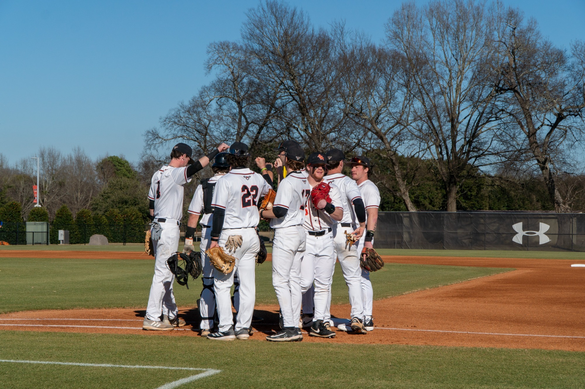 Baseball Huddle vs SW