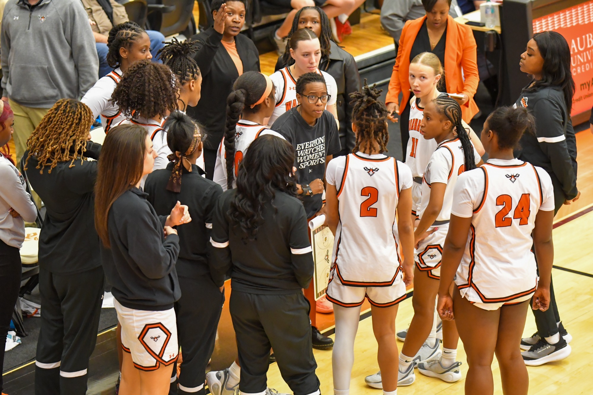 WBB Huddle vs Montevallo