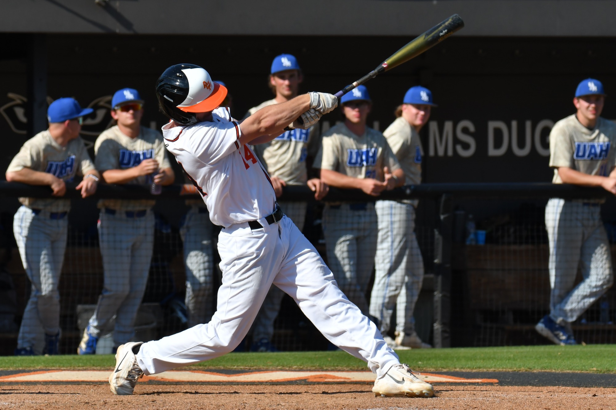 Landon Baeder vs UAH at bat