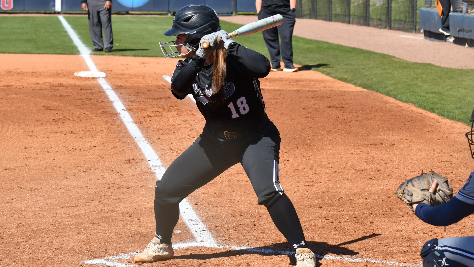 Kennedy Sevcik at bat