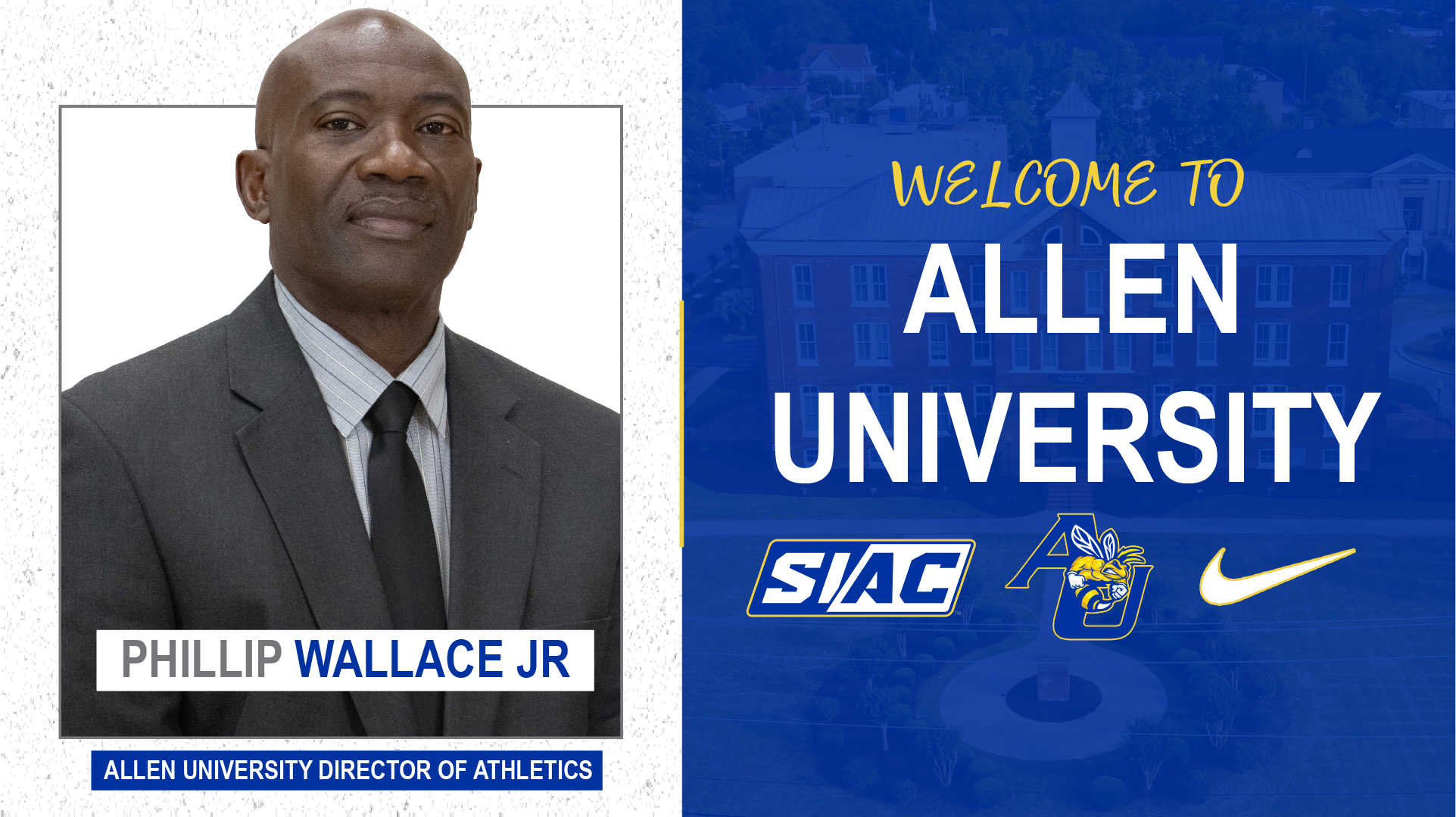 Phillip Wallace Named Allen University Director of Athletics