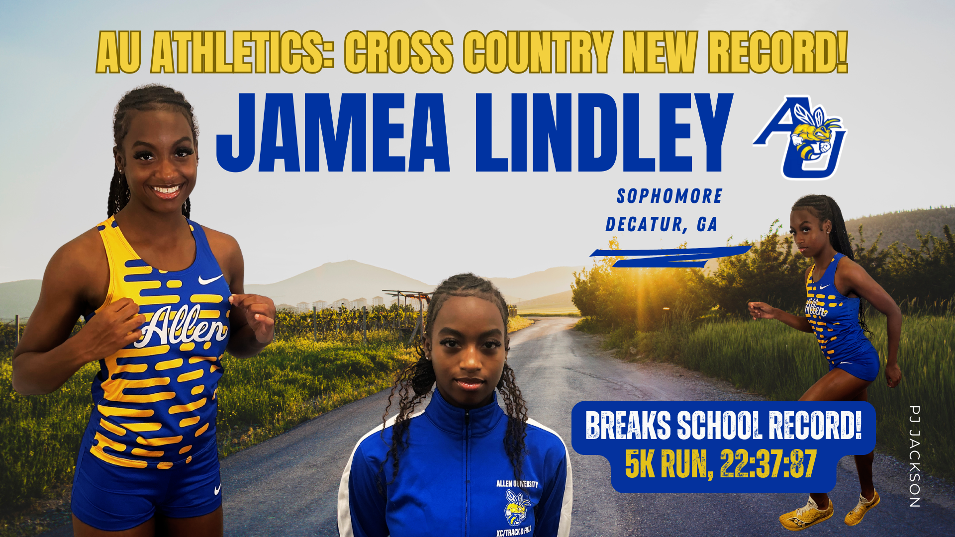XC: Lindley breaks record
