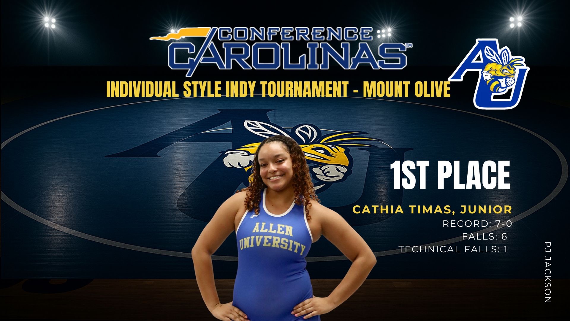 AU Women’s Wrestling wins