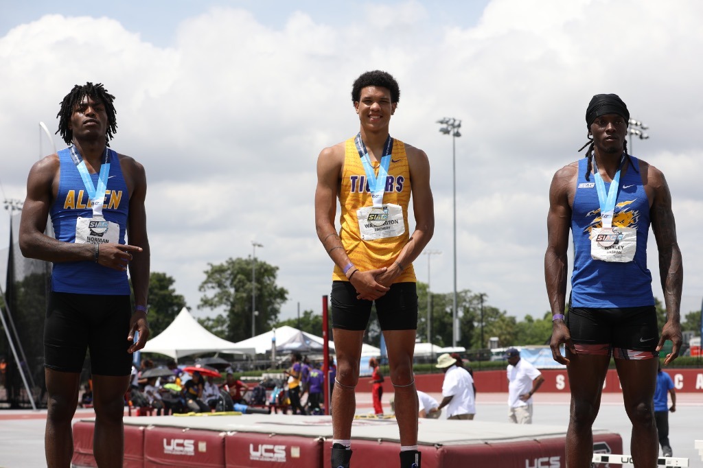 Jamarri Norman at 2025 SIAC Outdoor Championships