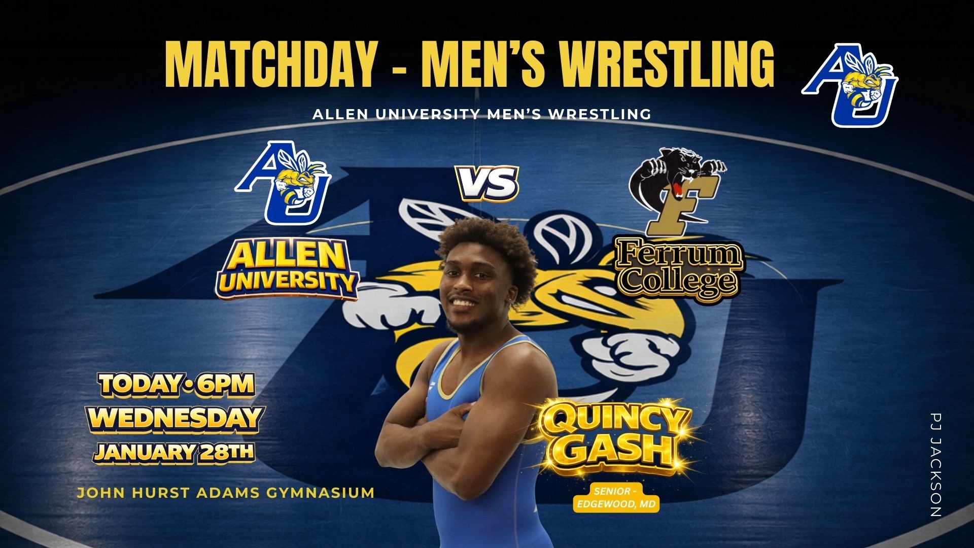 AU Men’s Wrestling Matchday AU vs Ferrum