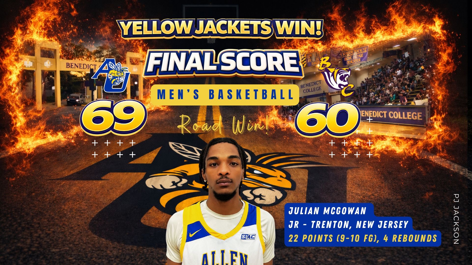 MBB: AU wins versus BC