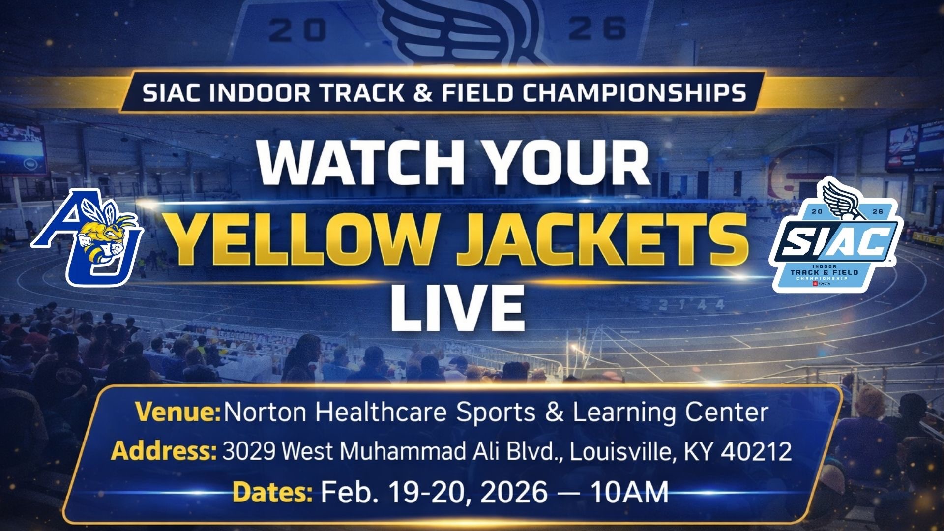 Watch the SIAC Indoor Track and Field Championships 