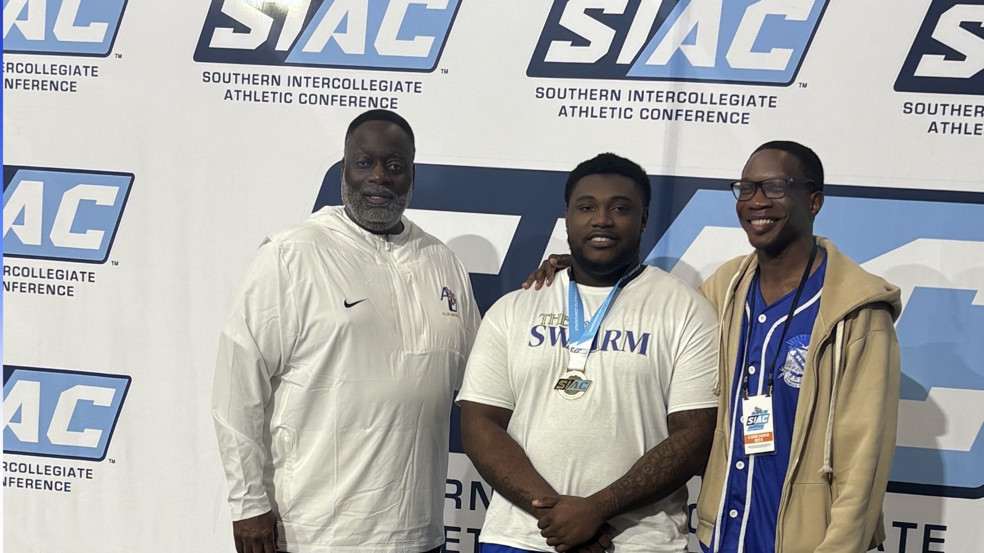 AU shines at SIAC Indoor Championships