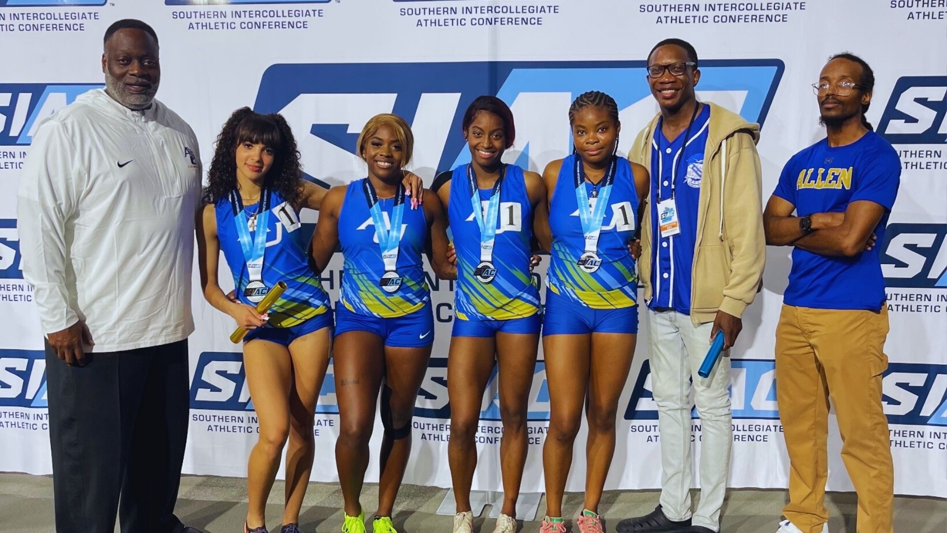 AU women track and field SIAC championships