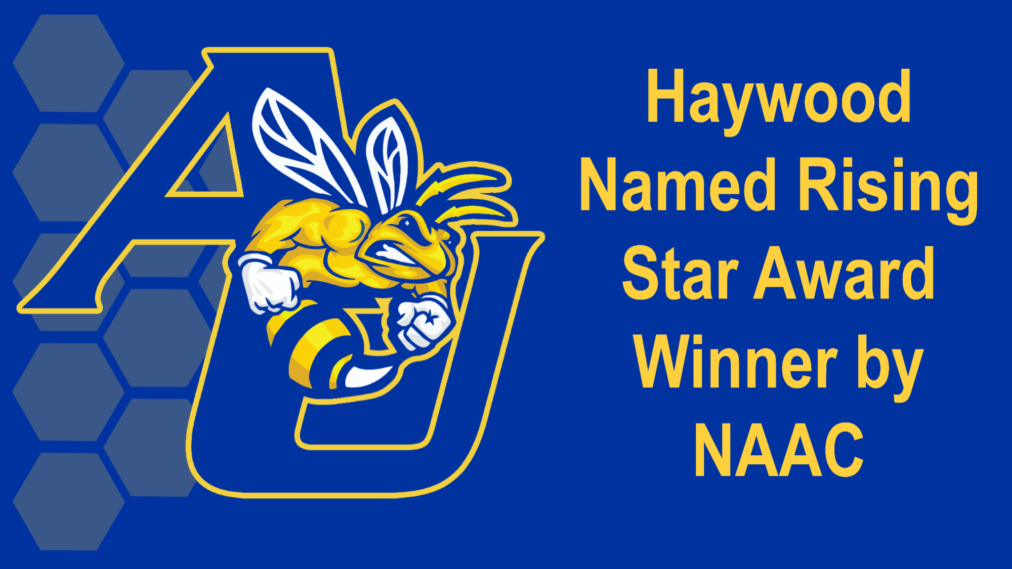 Haywood Rising Star Award