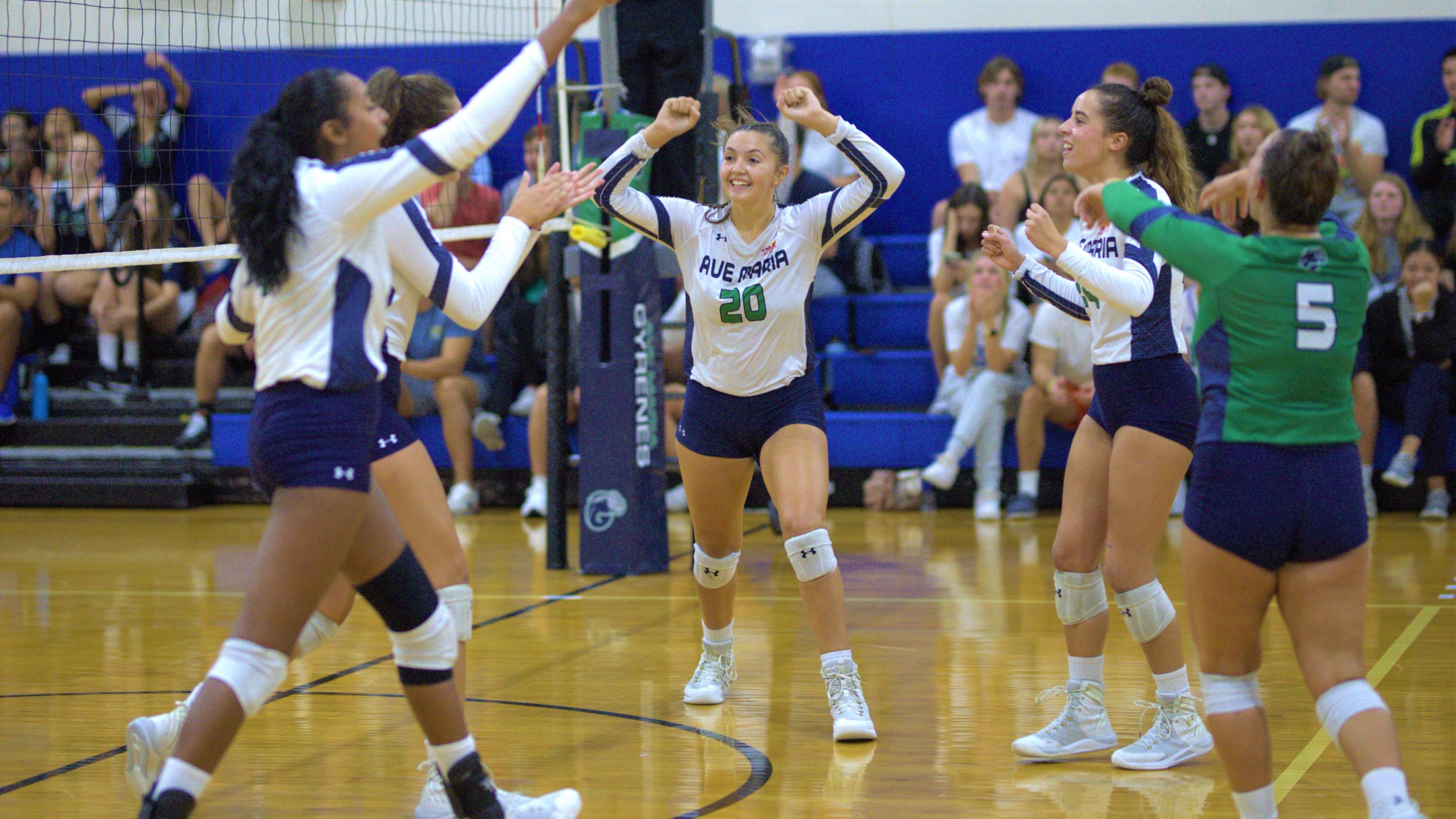 Volleyball Win Streak Moves to Nine Ave Maria University Athletics