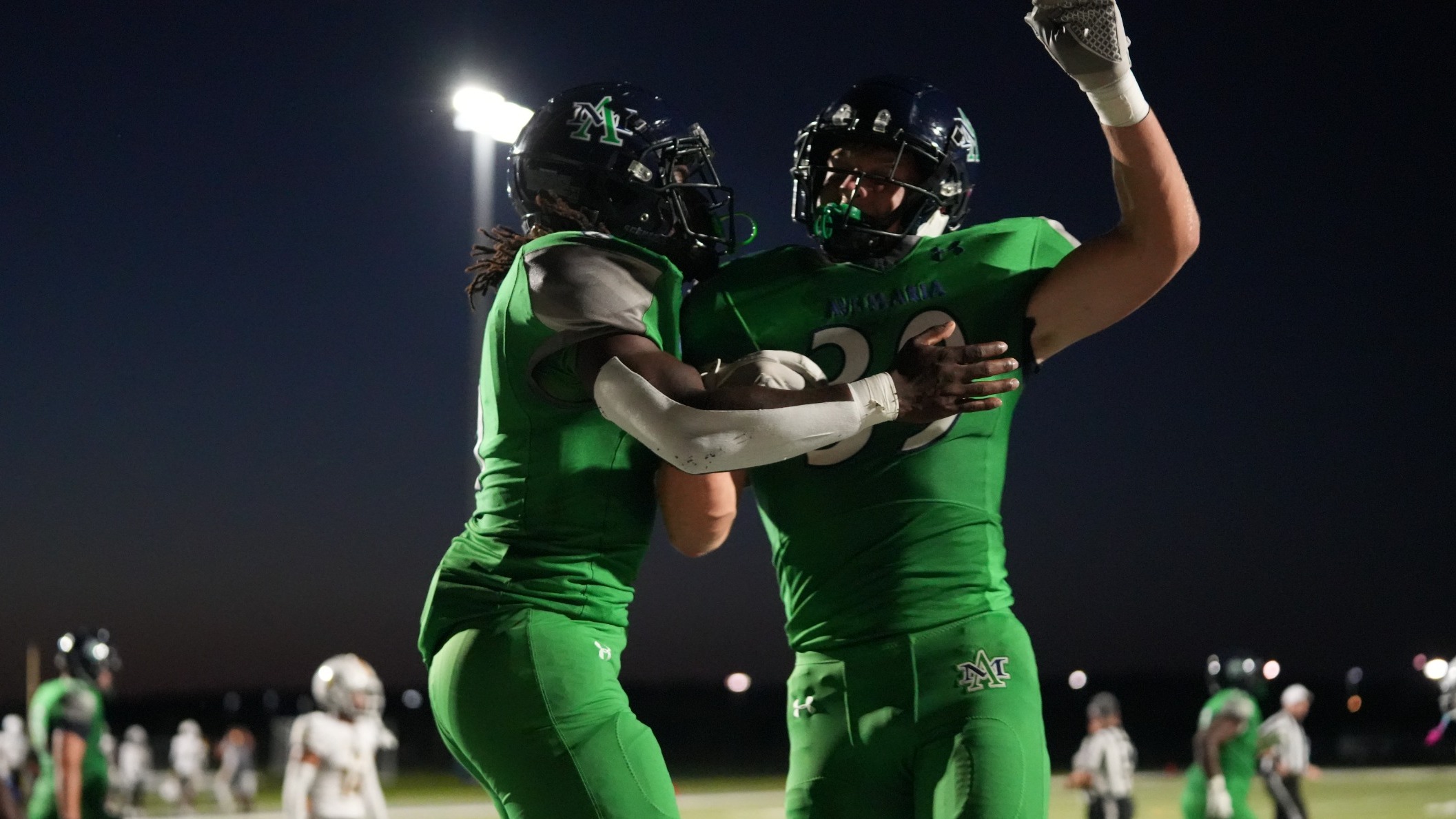 McBride and Beck Celebrate
