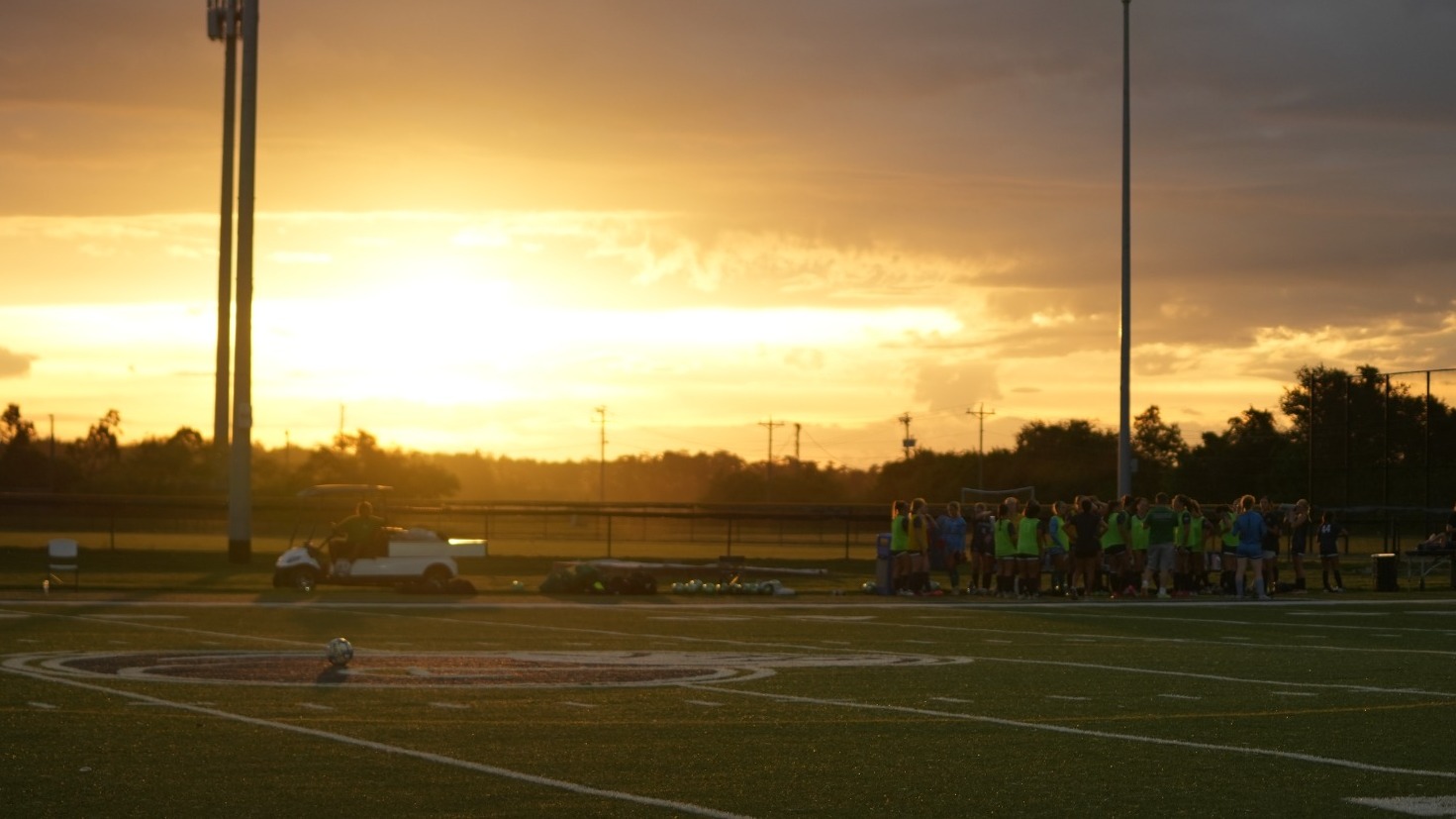 Sunset at WSOC
