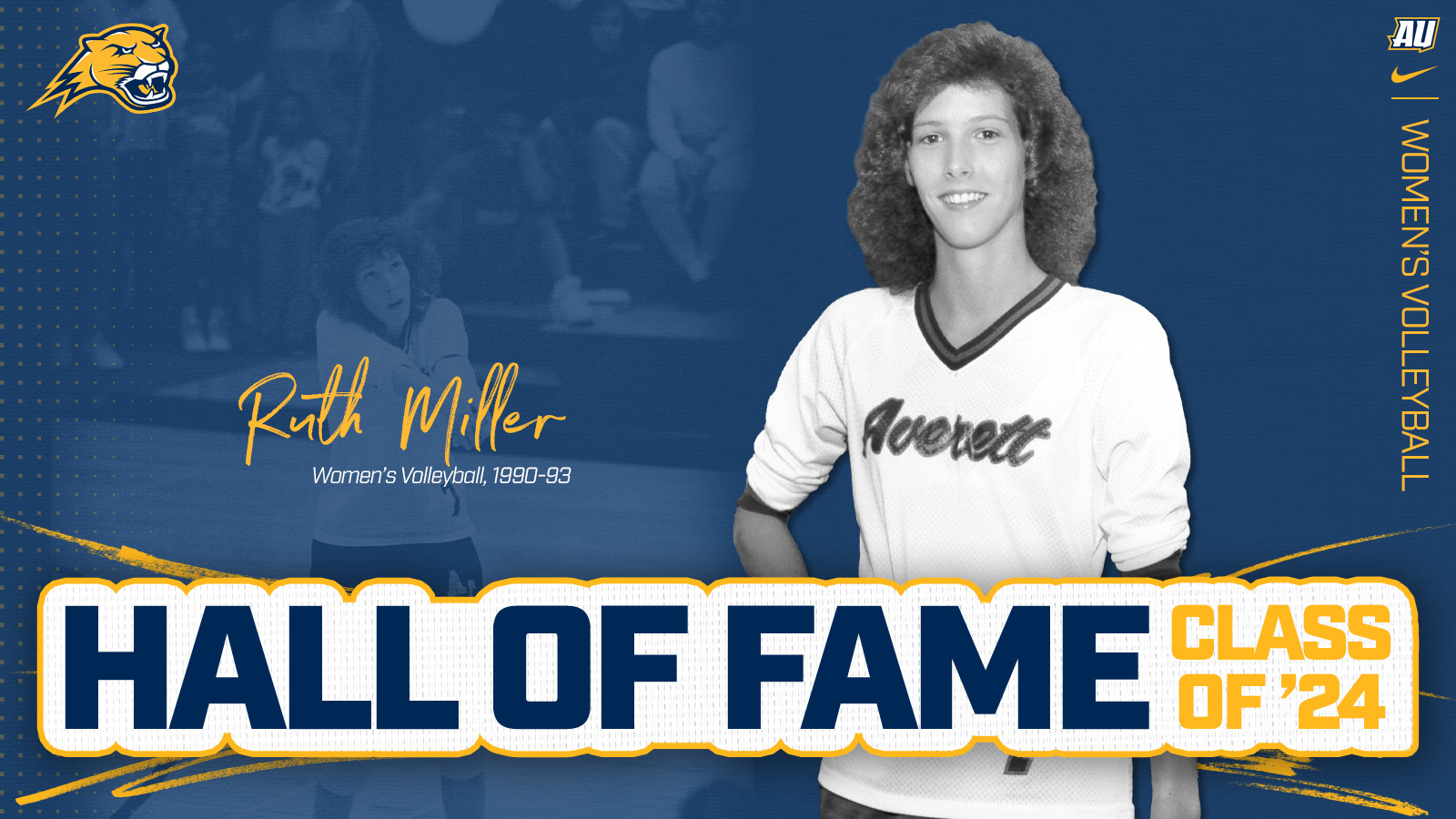 2024 Hall of Fame Ruth Miller womens volleyball story image